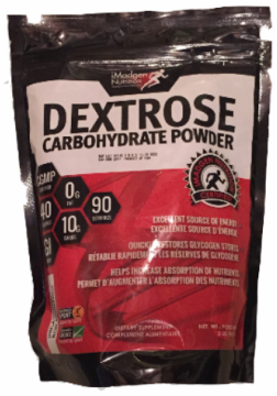Dextrose Carbohydrate Powder Bag